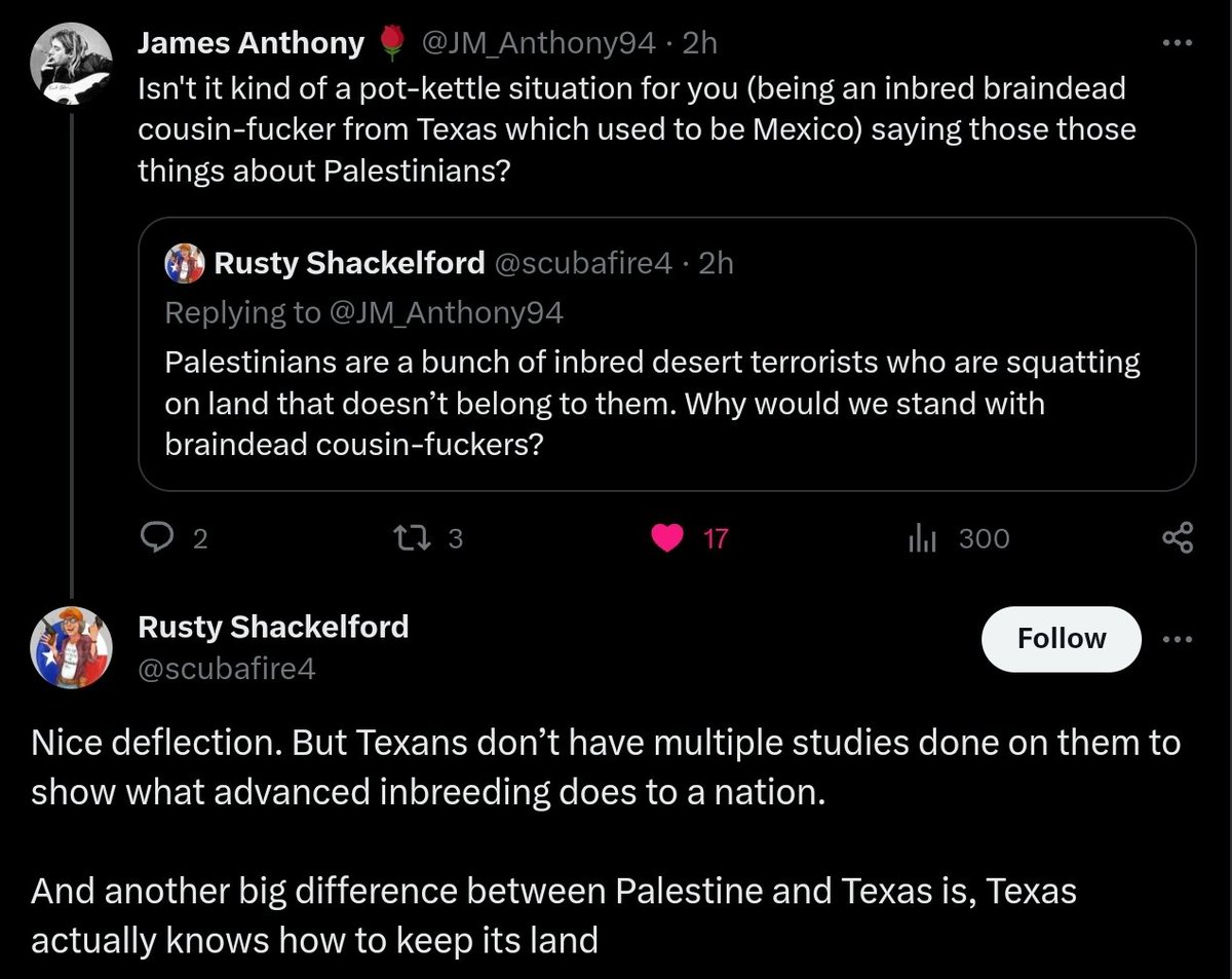 FallacyAbuser's tweet image. Which is it? They're squatting on land that isn't theirs? Or it is their land, but they couldn't keep it?