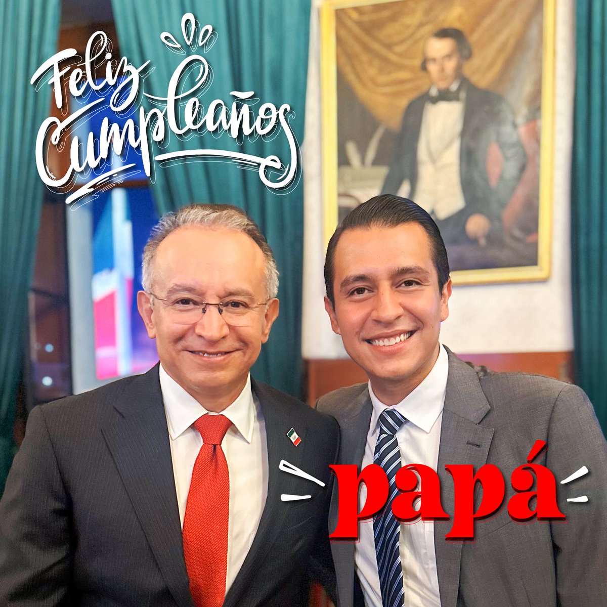 RayMartinezZen's tweet photo. ¡Felíz cumpleaños @RaymundoMC ! 
Gracias por ser el mejor maestro, guía, ejemplo pero sobre todo gracias por ser mi papá. ¡Te amo y deseo que cumplas muchos muchos más! ❤️🎂🎉 https://t.co/A01s7MxMv9