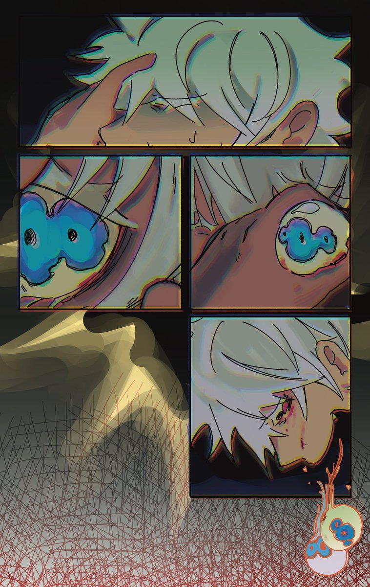 hongarrae's tweet photo. It must be tiring seeing things even sorcerers cant see #呪術廻戦 (1/2) https://t.co/TtwtZWVcw9