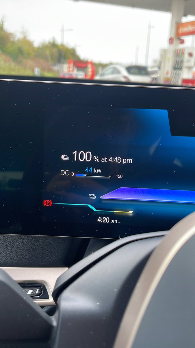 PaulGraham_ni's tweet photo. 44kw at 150kw @IonityChargers at City North Dublin. Pretty poor. https://t.co/tpkCef12UO