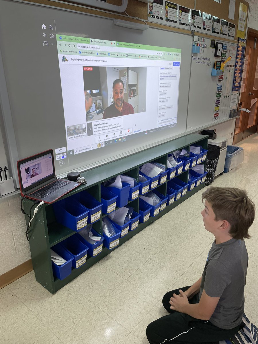 Thank you to <a href="/EBTSOYP/">ExploringByTheSeat - Find us on BlueSky</a> and Ashwin Vasavada for an awesome learning opportunity about the Mars Rover. Ashwin works at the Jet Propulsion Laboratory <a href="/NASA/">NASA</a> as a senior scientist. What a cool experience for <a href="/StirlingPS/">Stirling PS</a> students! <a href="/HPEschools/">Hast. and Pr. Ed.DSB</a>