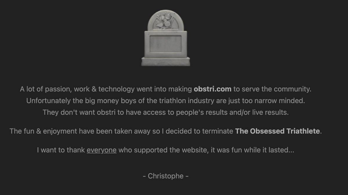 thebricksession's tweet image. I think @IRONMANtri are going through a period of self harm?