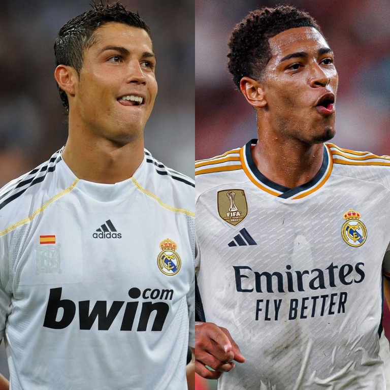 Jude Bellingham ha marcado los MISMOS GOLES (10) que Cristiano Ronaldo en sus 10 primeros partidos con el Real Madrid. Sí, los mismos que El Bicho. Y sin ser delantero. Así de histórico y demencial está siendo el inicio del crack inglés en el club más grande de todos los tiempos.