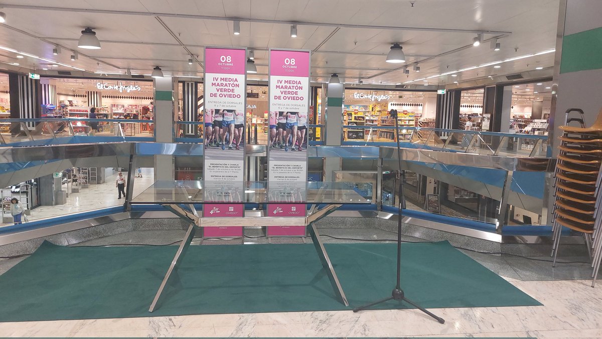 A las 18h... en directo la PRESENTACIÓN TÉCNICA Y CHARLAS
Pasarela de la 1°del Corte Inglés Salesas
MM Verde Oviedo 2023
Natalia Santa Barbara 
Nicolás García González 
#JorgePrado
Isra Pazos y
#FranAspa
Asociación "Galban" 
Efren Longoria Hernandez 
#JoséFonseca "Moro"