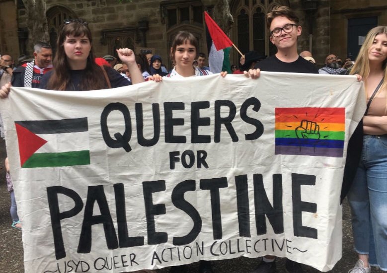 La comunidad LGTB apoya a Palestina, el estado donde las mujeres y homosexuales no tienen ningún derecho.