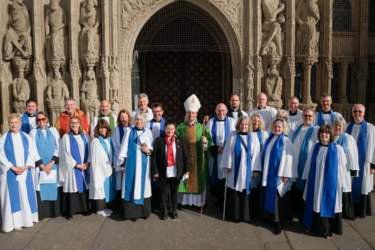 Diocese of Exeter (@cofedevon) on Twitter photo Congratulations and welcome to our new Licensed Lay Ministers, those who have transferred from other Dioceses, and to our <a href="/ChurchArmy/">Church Army UK & Ireland</a> Evangelist!
Thank you for serving the people of Devon with joy!
<a href="/ExeterCathedral/">ExeterCathedral</a> <a href="/churchofengland/">The Church of England</a> <a href="/SWMTC_UK/">South West Ministry Training Course</a> Congratulations and welcome to our new Licensed Lay Ministers, those who have transferred from other Dioceses, and to our <a href="/ChurchArmy/">Church Army UK & Ireland</a> Evangelist!
Thank you for serving the people of Devon with joy!
<a href="/ExeterCathedral/">ExeterCathedral</a> <a href="/churchofengland/">The Church of England</a> <a href="/SWMTC_UK/">South West Ministry Training Course</a>