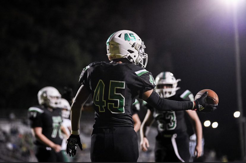 Davinvann1's tweet photo. Little Bro @DonaldHaleyJR is carrying on the 45 for @CaryImpFootball #ClassOf2026 #IMPlife #ForksUp 🖤💚 https://t.co/DdlMPAEgnC