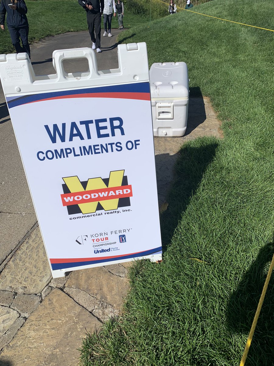 Well done, <a href="/WoodwardRealty/">Woodward Realty</a>!  <a href="/tourchampulf/">Korn Ferry Tour Championship</a> <a href="/EvanLBeck/">Evan Beck</a>