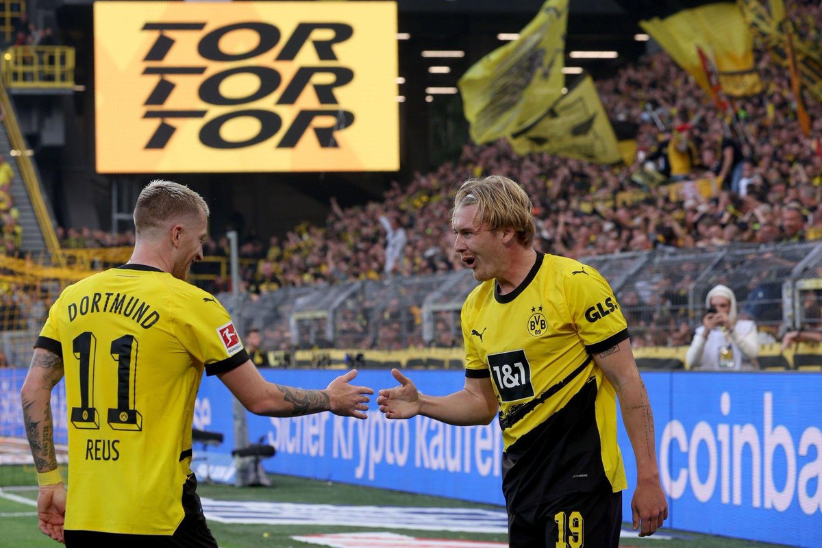 aritrabvb1909's tweet photo. Marco Reus against Union: 

• 83 minutes
• 1 assist
• 4 chances created (most)
• 2 big chances created (most)
• 25/31 passes
• 3/5 crosses
• 1/2 duels won
• 1 clearance
• 3 recoveries

He is Rolls-Reus afterall. https://t.co/lp5Eu56C3x