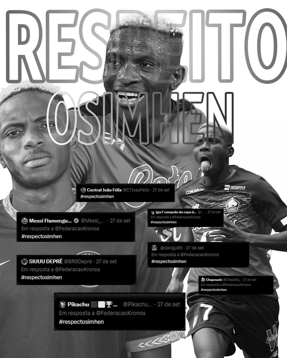 NoAnguloFuTT's tweet photo. always with you, Victor Osimhen, we love you 🥹

#respectosimhen 🤍

@victorosimhen9 https://t.co/rX6pjxEfzv