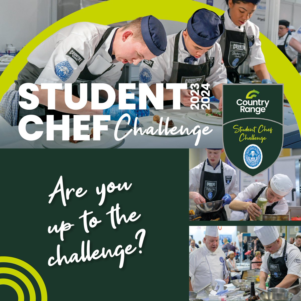 Are you up to the challenge? There's still plenty of time for students to create, test and submit their menus for the Country Range Student Chef Challenge 2024 🍽️ Visit bit.ly/3Q3DLt9 for the latest information and application form. #chef #chefchallenge