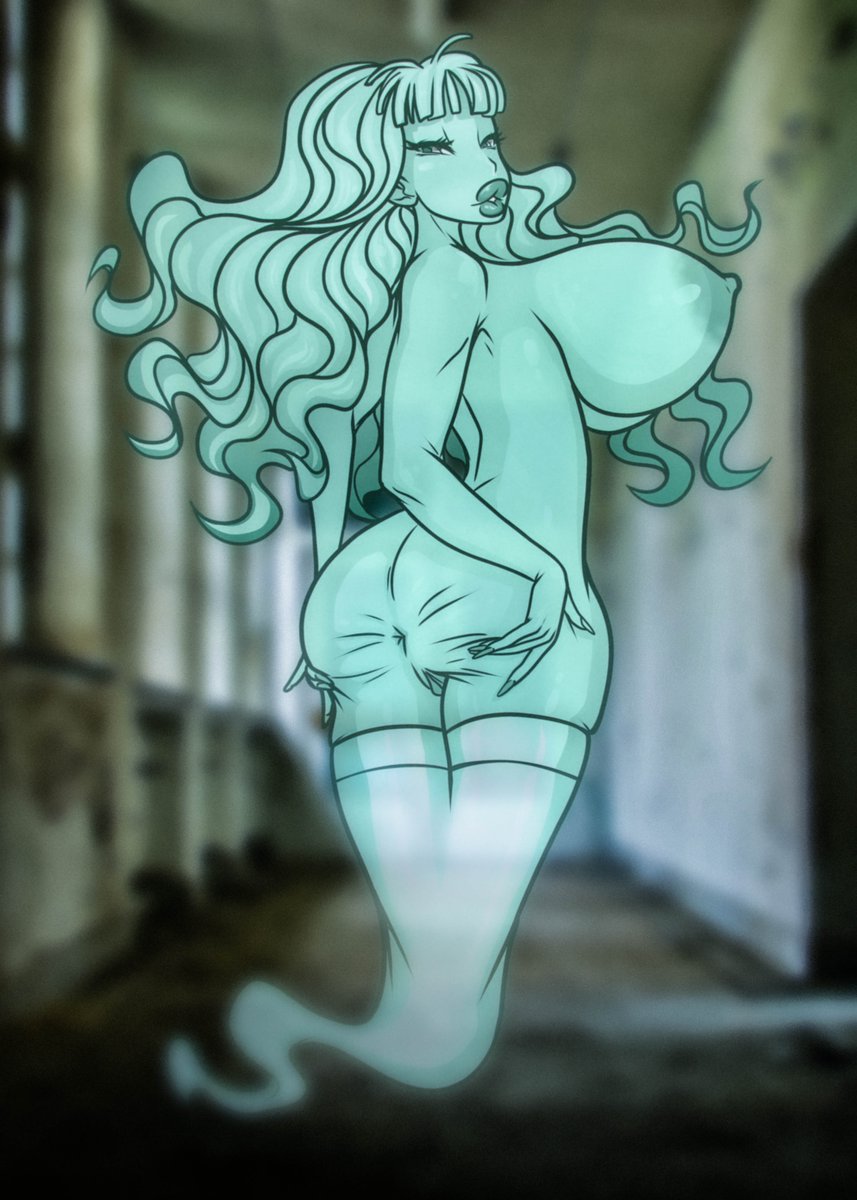 You're wandering inside an old abandoned building and meet that gorgeous Ghost! What you do?