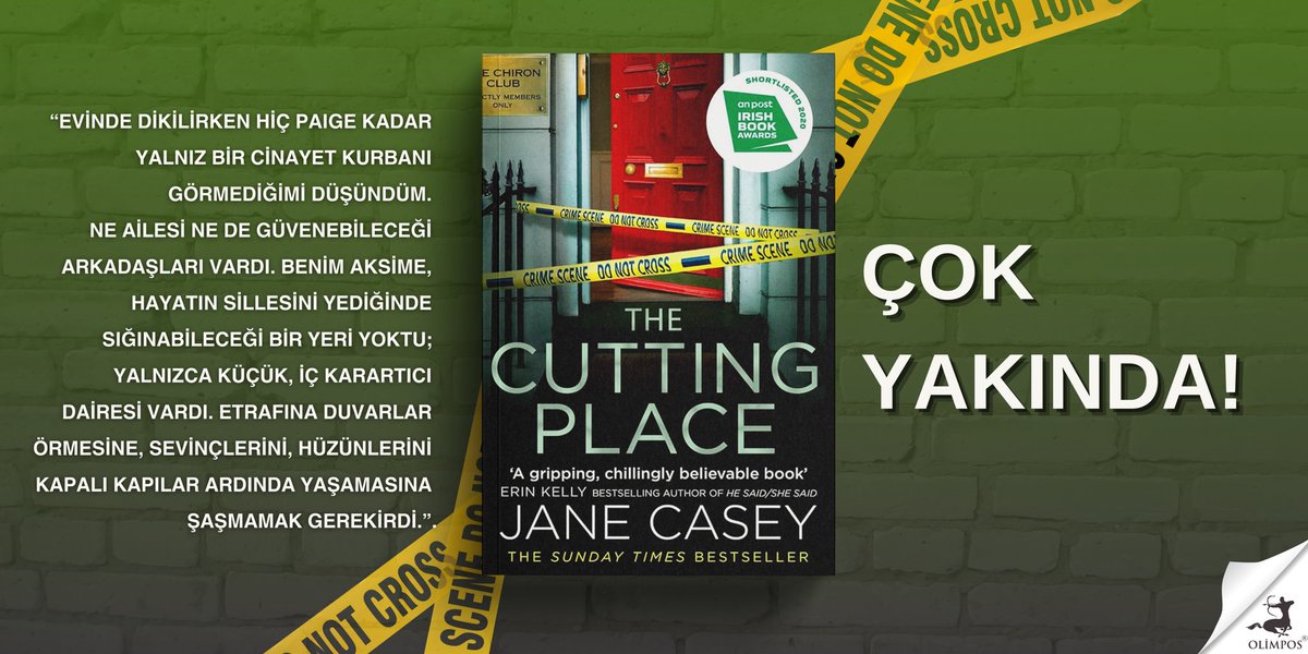 Polisiye tutkunlarının heyecanla beklediği Maeve Kerrigan serisinin dokuzuncu kitabı The Cutting Place alıntısıyla geldik! ✨

#olimposyayinlari #janecasey #maevekerrigan #polisiyeroman #kitaptavsiyesi