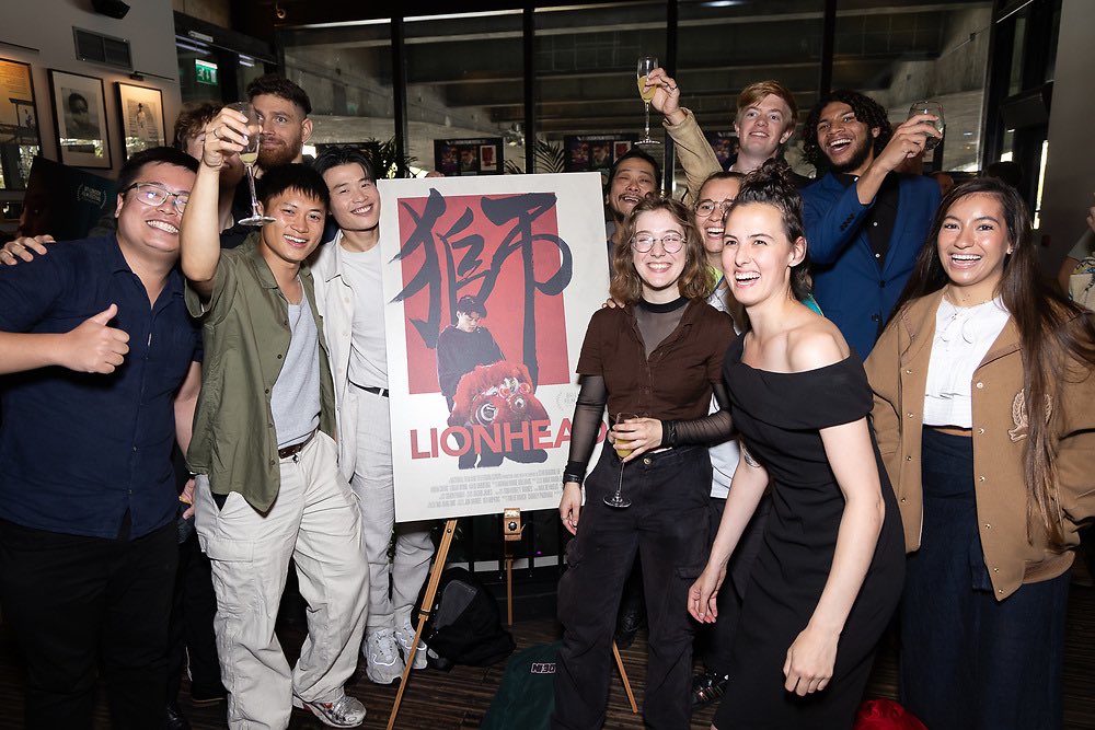 jonwardle's tweet photo. What a day! It was brilliant to premiere the @NFTSFilmTV Star Imagine (Disney+) films at #Lff this morning. Here are some of the filmmakers celebrating post screening…and rightly so they worked SO hard. https://t.co/4CgdOaIk62