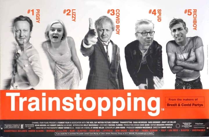 CarlTidy's tweet photo. Just saying... #Trainstopping #RishiSunak #RishiHatesRail #HS2 https://t.co/Qzr1n5ycma
