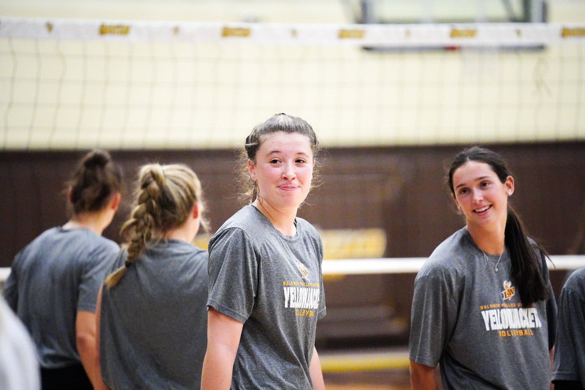 BW_wvolleyball's tweet photo. Catch us cheezin cuz itโs GAMEDAY!!! #bwgrit #bwwvb https://t.co/RLmEeqk6dV