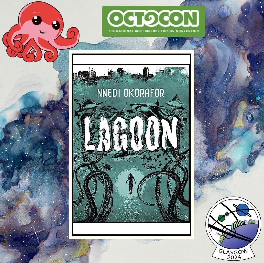 Glasgowin2024's tweet photo. We’re at Octocon 2023! We’re so excited to see you all at our amazing Fantable, our delicious Gin tasting today and our fabulous hybrid book club tomorrow with our amazing Guest of Honour @Nnedi! We hope to see you all there!
#Glasgow2024 #Octocon2023 #Fantable #BookClub https://t.co/VR141rOhYT