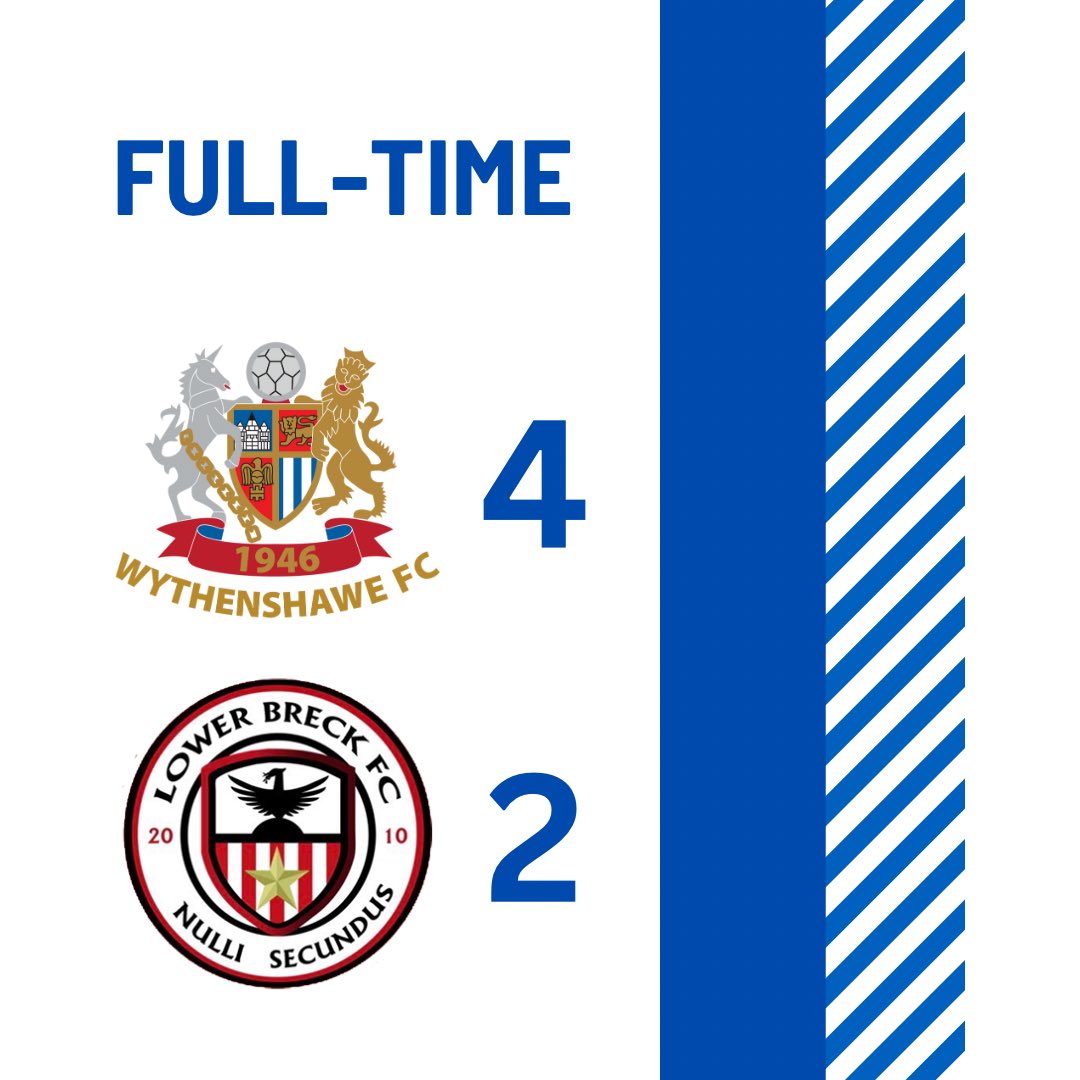 WythenshaweFC's tweet photo. What a second half! 

Dickov ⚽️
Bickerton ⚽️
Ly ⚽️
Ronaldo ⚽️

#UpTheAmmies 🔵⚪️ https://t.co/06FJ82U6xN