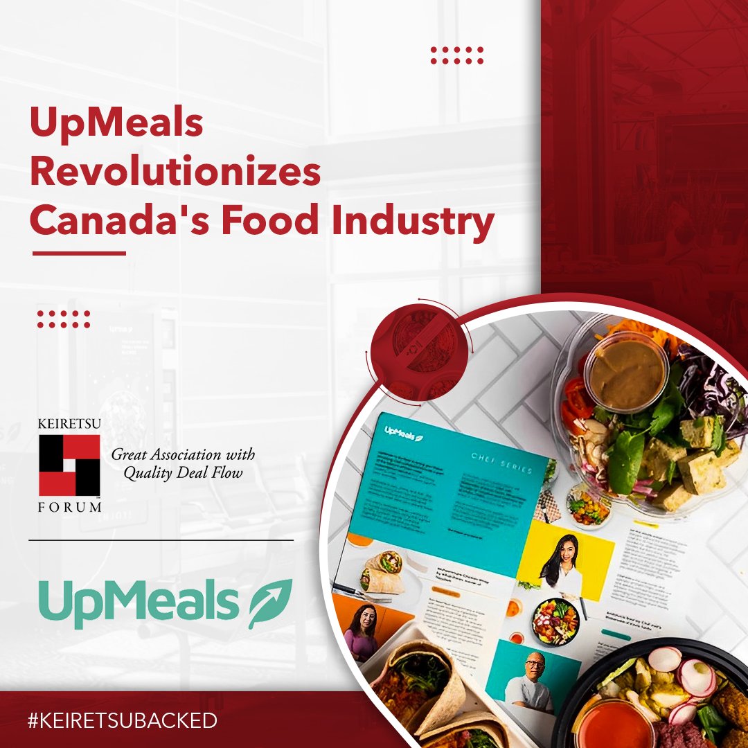 k4northwest's tweet image. #KeiretsuBacked UpMeals is cooking up the future of healthy food one dish at a time. And that’s not all. Canada’s fastest-growing healthy meal delivery service is also picking up plaudits along the way. Read more:  bit.ly/3rwhMlb

#Upmeals #HealthyMeal #Investments
