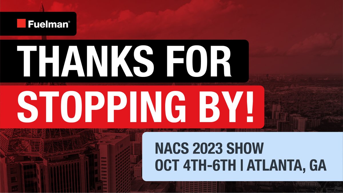 We enjoyed meeting everyone this week at #NACSShow2023. If you missed us, please visit fuelman.com to check out our latest product offerings. Have a great weekend!