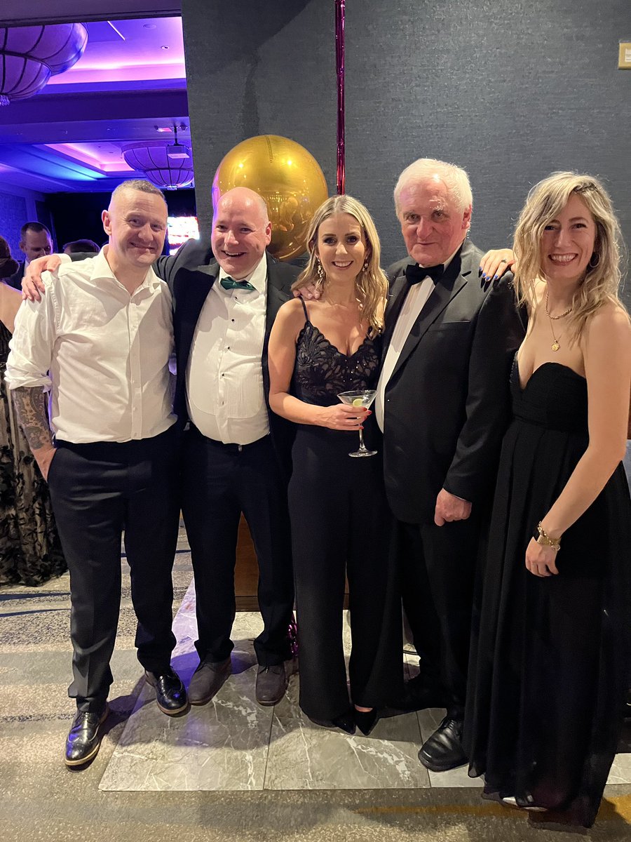 HenryMcKean's tweet photo. Happy Bertie! & what a birthday it was with @NewstalkFM winning station of the year at @IMRORadioAwards #imros @LyrathEstate https://t.co/t1Ee7R5FbX