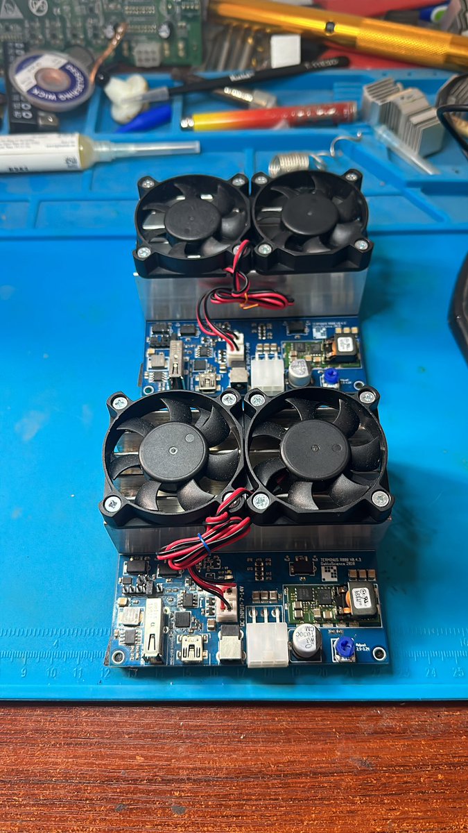 HashrateHuffer's tweet photo. LFG!! Two GekkoScience R808 miners! 
Can’t wait to clean them up and fire them up. 
#Plebminer #Hashinghistory https://t.co/I1Wh6gSVNH