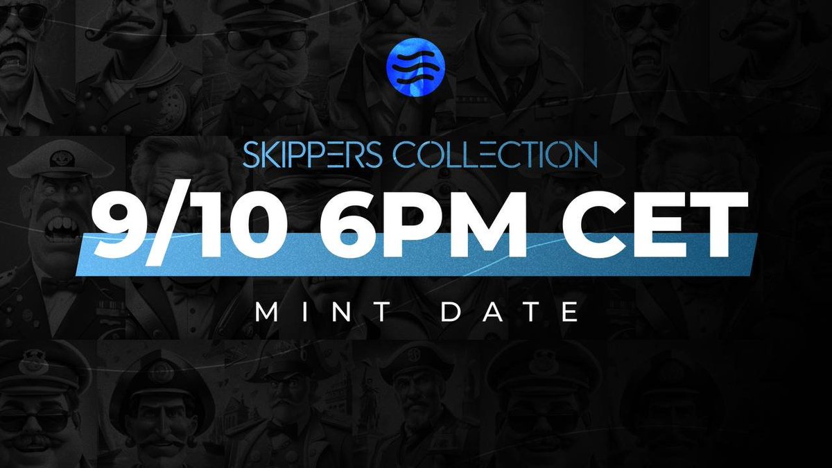 Ahoy #Crypto sailors⛵️,

Guaranteed whitelist for everyone and 10 randomly chosen winners will get a FREE MINT! 💸

Launch of skippers collection is on Monday so your last chance for WL is NOW!

Follow these easy steps:
1⃣ Follow 
<a href="/OseanDao/">OSEAN</a>
2⃣ like/rt the post 
3⃣ Join discord