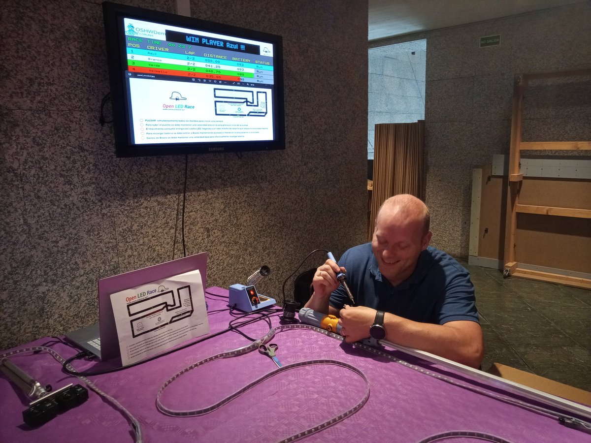 Open LED Race 🌎 tweet media