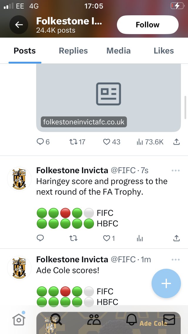 Emmatakeover's tweet photo. @HaringeyBoroFC Well done Boro 💛💙 https://t.co/s15Qb2NqWl