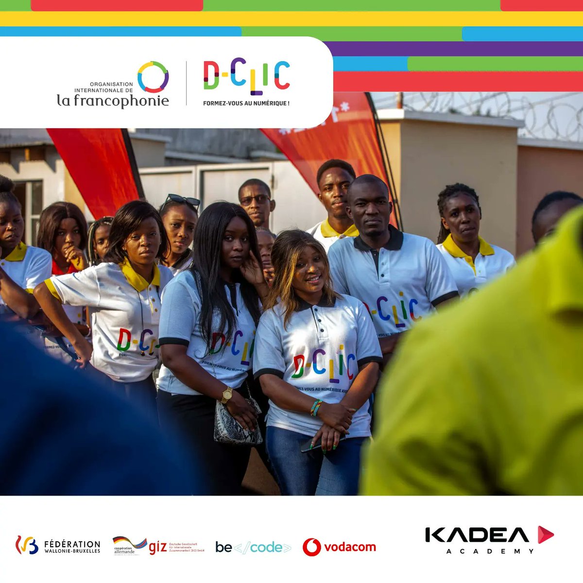 Rentrée des classes à Lubumbashi avec D-Clic. Un marathon de 6 mois de formation intensive à été lancé pour produire 50 développeurs Full Stack.

Un programme de l'<a href="/OIFrancophonie/">La Francophonie</a>  et soutenu par <a href="/WBI_tweet/">WBI</a>, <a href="/simplonco/">ok</a>, <a href="/BecodeOrg/">BeCode.org</a>,  <a href="/giz_drcongo/">GIZ DR Congo</a> et <a href="/Vodacomcongo/">Vodacom RDC</a> .
