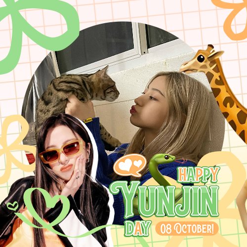 <a href="/WorldOfHuh/">WOH 🪼</a> HAPPY BIRTHDAY TO THE REAL HUH YUNJIN &amp; ALL HER RPS (esp @Yunjhiin <a href="/YU7NJIN/">Yunjin</a>)! 🎂🎉
Wishing you all the good things in this world, dan semoga apa yang diharapkan cepat didapatkan yaa.  

Anw, I like 'I ≠ DOLL' 👀✨

#AutumnFairy_YunjinDay
#오늘은_윤진이가_제일빛나는날