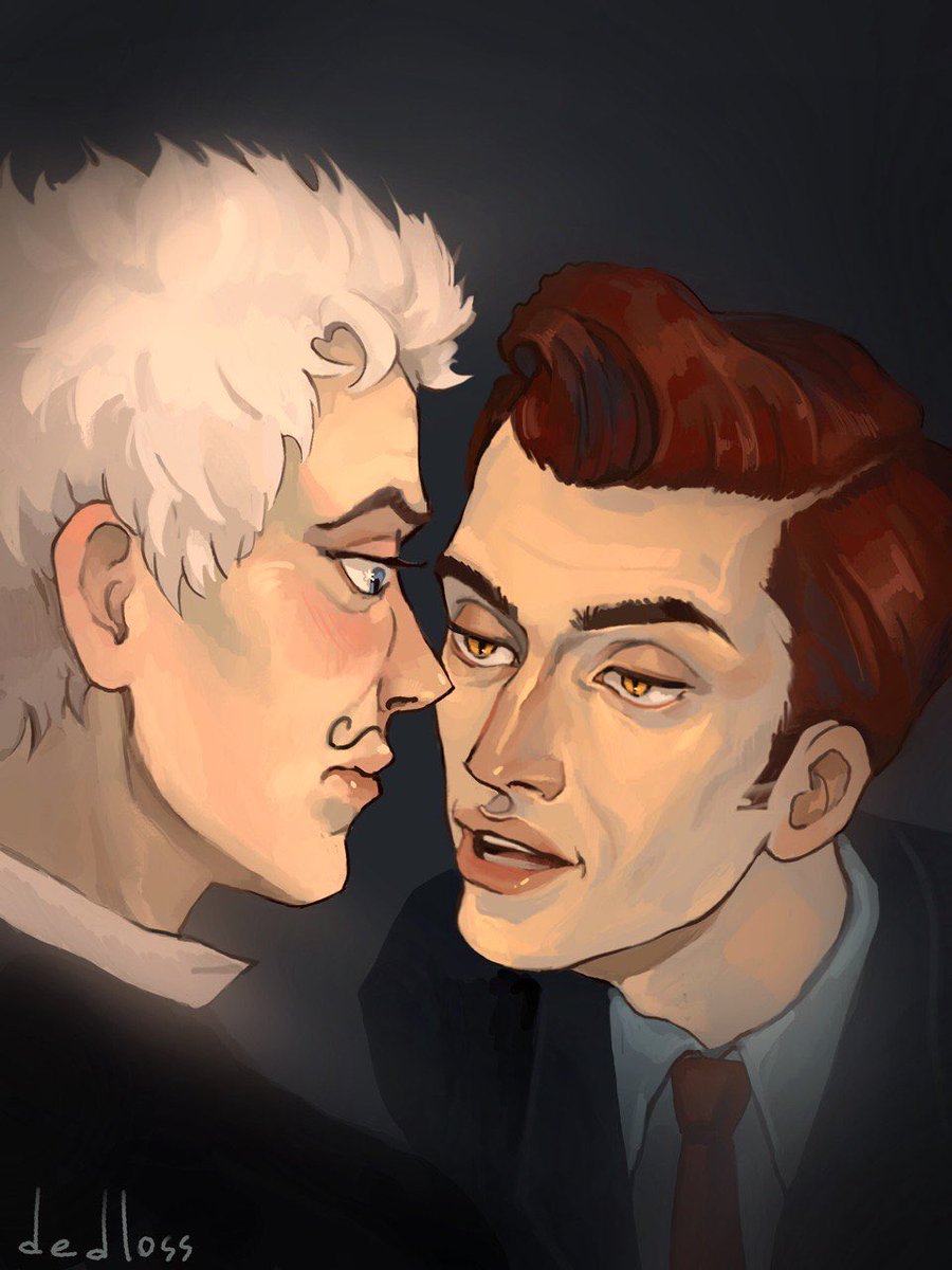 dedloss's tweet photo. not a single decent thought in my head about the 40s

#GoodOmens
#GoodOmensArt 
#GoodOmensFanArt https://t.co/IJ5VOUvkW9