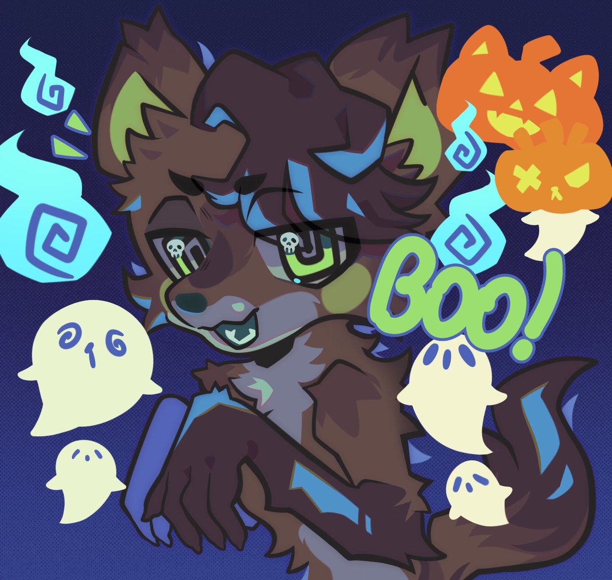 pixie_lotl's tweet image. 🪦🩵halloween ych thread !!
lots of ghosties👻