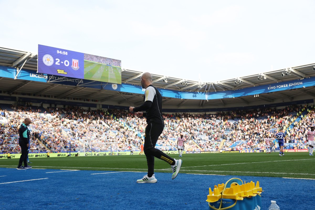 LCFC's tweet photo. Making these scoreboard pics a habit 🦊 https://t.co/7ZzJdOT7hL