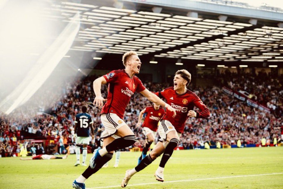 Out of all the times we could have scored Fergie time winners, it’s this week and it’s a Scotsman with 2 goals in Fergie time.

Football is genuinely scripted, you know.