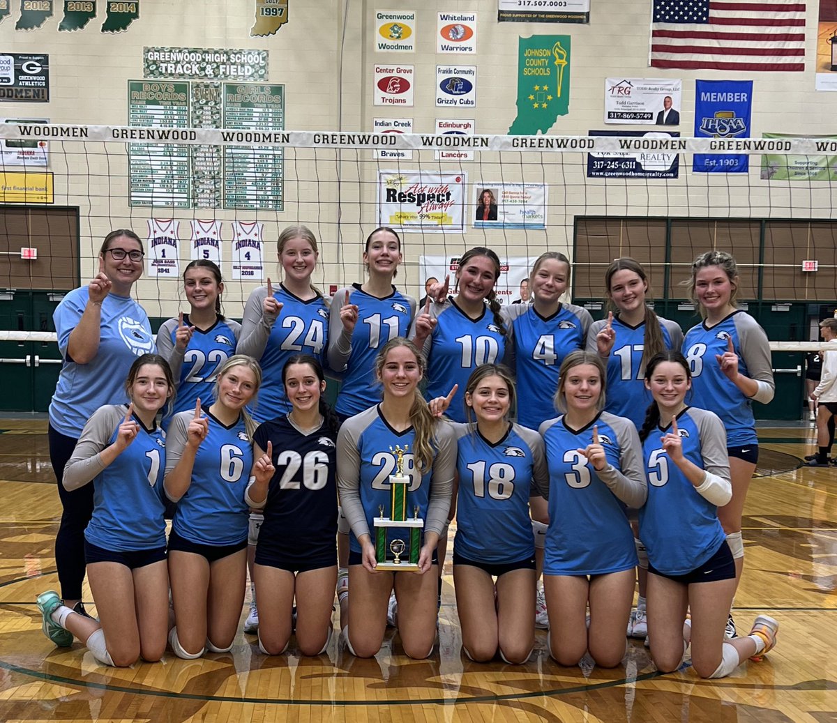 Jv gets it’s done AGAIN!!!! 4 out of the last 5 Mid-State JV Champs!!! Way to Go Ladies!!! <a href="/PMFalconSports/">Perry Athletics</a>