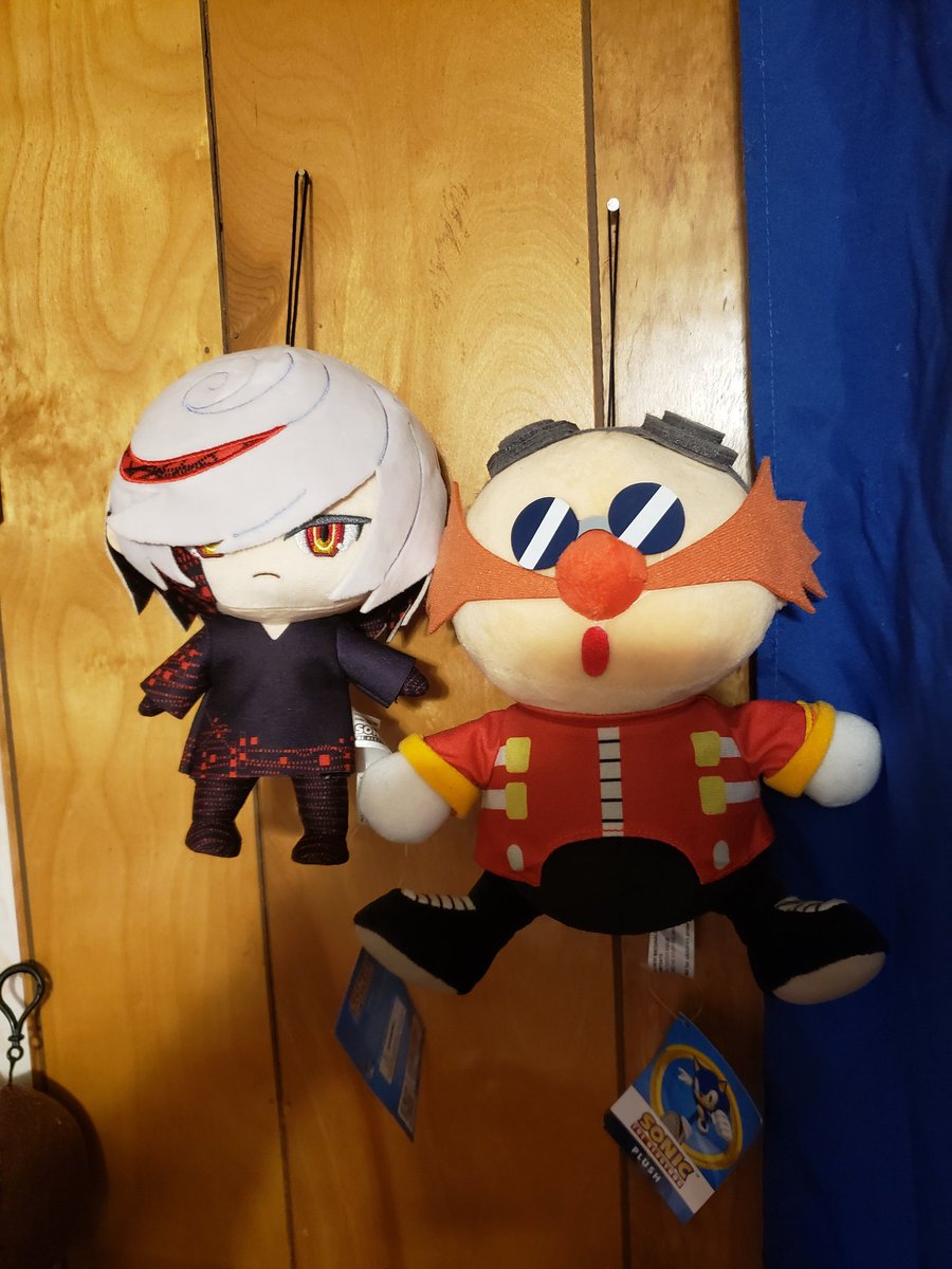 AnimeJunkieSama's tweet photo. YAY!! My GE Sage plushie finally arrived ๐ !! Eggman has his daughter now ๐ญ ... And Sonic a new friend, lol. #GEanimation #SonicTheHedgehog #SageChiquita https://t.co/XRTqCZNnGm