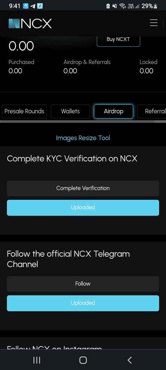 blockchain2711's tweet photo. I yet not recevid airdrop 
Please check and confirm.
Uid 48752266
@NCX_CX https://t.co/DzZoZGvWFr