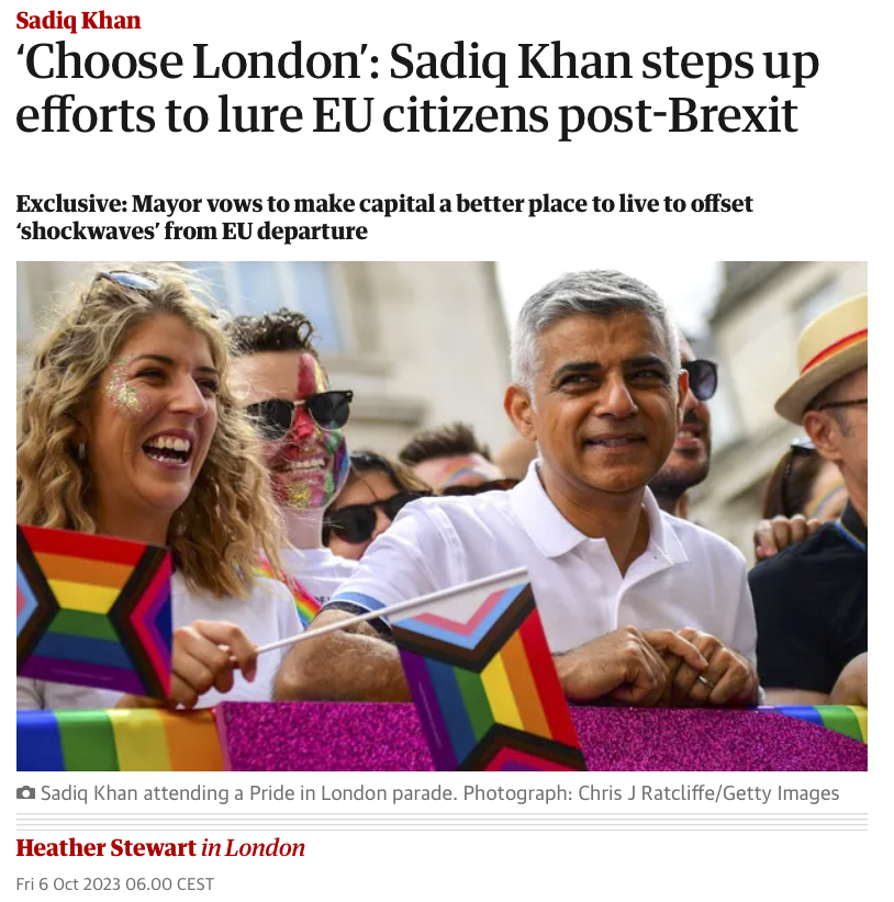 Sorry, but won't happen👇 Respect to Khan for opposing Brexit but sad fact is EU citizens can make lives freely all over the EU (we could once - millions of us have) so they won't be clamouring for temporary visas in a country which spent last 10 yrs telling them to go back home