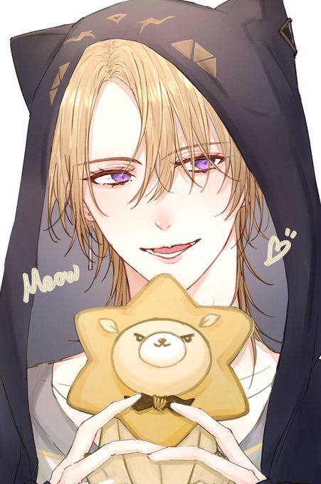 「animal hood blonde hair」 illustration images(Latest)｜4pages