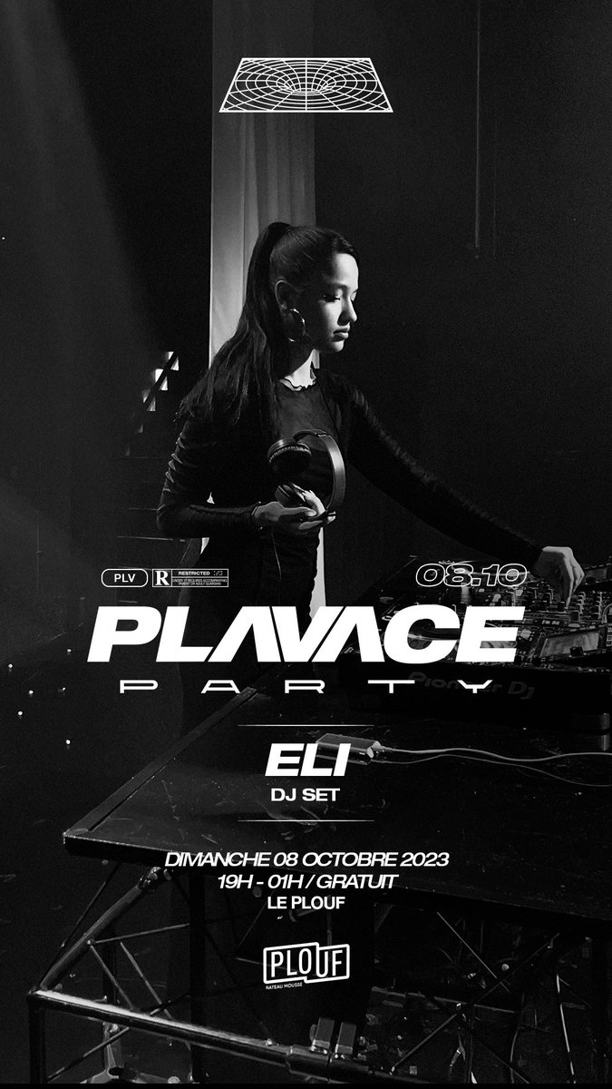 Demain 19H
Au PLOUF 🛥️🏴‍☠️

5 DJ’S FÉMININ 
ÇA VA ÊTRE FOU !