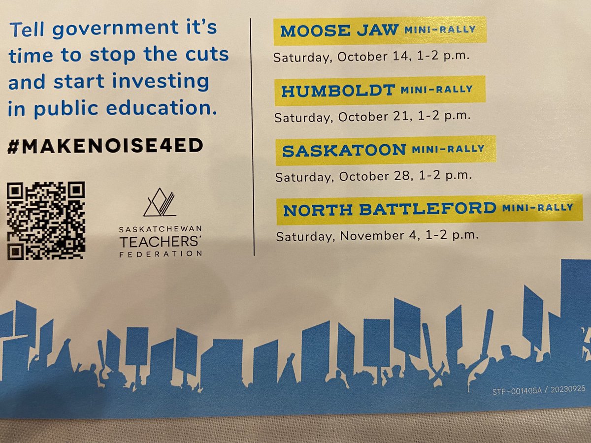 The # of students requiring intensive supports has increased by 40% while the # of specialists (psychologists, EAL teachers &amp; speech pathologists) has steadily decreased.  It’s time to stand up for Edu Sk. <a href="/RPSTA/">RPSTA</a> <a href="/CBCSask/">CBC Saskatchewan</a> <a href="/CJMENews/">980 CJME</a> #MAKENOISE4ED