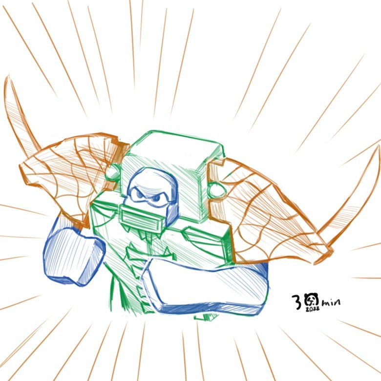 「I haven't really drawn Rhinox enough... 」|Pandacron 🐼のイラスト
