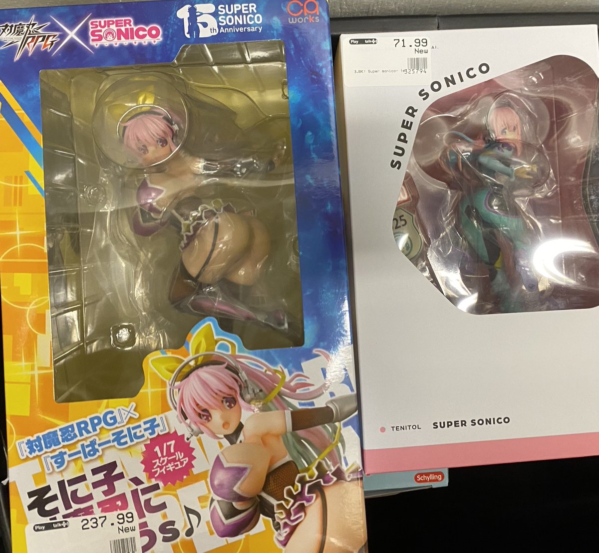 Play_And_Talk's tweet photo. Play and Talk has Super Sonico figures! 😚 Hehehe.. We cater to every kind of anime figures! Be on the lookout because we will be getting more soon! 👀💧
#supersonico #AnimeFigures #anime #tenitol https://t.co/x1kTrl8eZ7