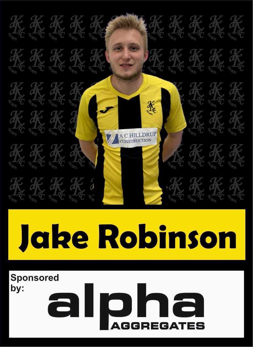 Today’s MoM was Jake Robinson 

🟡⚫️⚽️