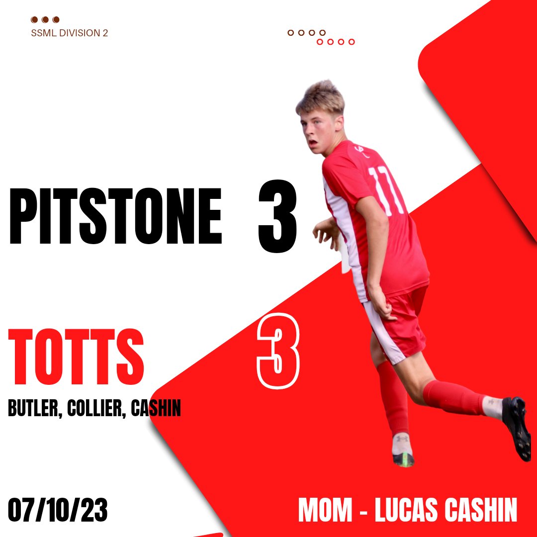 Some game that! We went 1-0 down, then 3-1 down and came back to equalise in the 93rd minute, could of nicked it after hitting the bar twice! MOM Lucas Cashin, won the penalty, set up the second & scored the 3rd! UP THE TOTTS ❤️⚪🔴