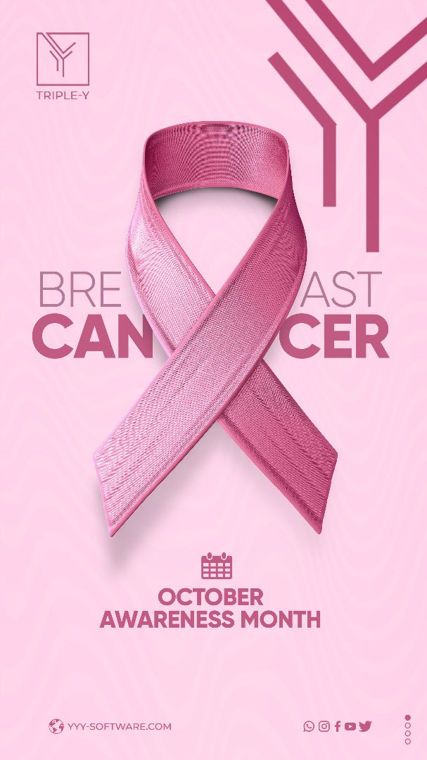 triple_yERP's tweet photo. Your health matters to us 💕

Breast Cancer Awareness Month 💕

#WomenAreBuiltToBeFighters
#Breast_cancer_awareness
#breast_cancer #awareness #health_awareness #breast_cancer #October #PinkOctober #Odoo #TripleY #EPRSystem https://t.co/StxsxrkWM5