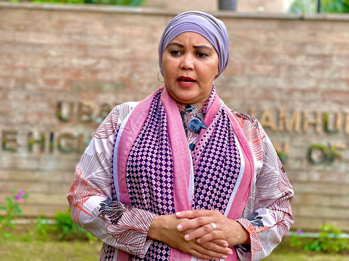 Tanzanian High Commisioner to India, H.E Anisa Mbega has mentioned the coming state visit to India by H.E <a href="/SuluhuSamia/">Samia Suluhu</a> as a milestone to the historic relations existing between 🇹🇿&amp; 🇮🇳. She made the remarks at an exclusive interview ahead of the visit on 8 .10. 2023 <a href="/TanzaniaIndia/">Tanzania India</a>