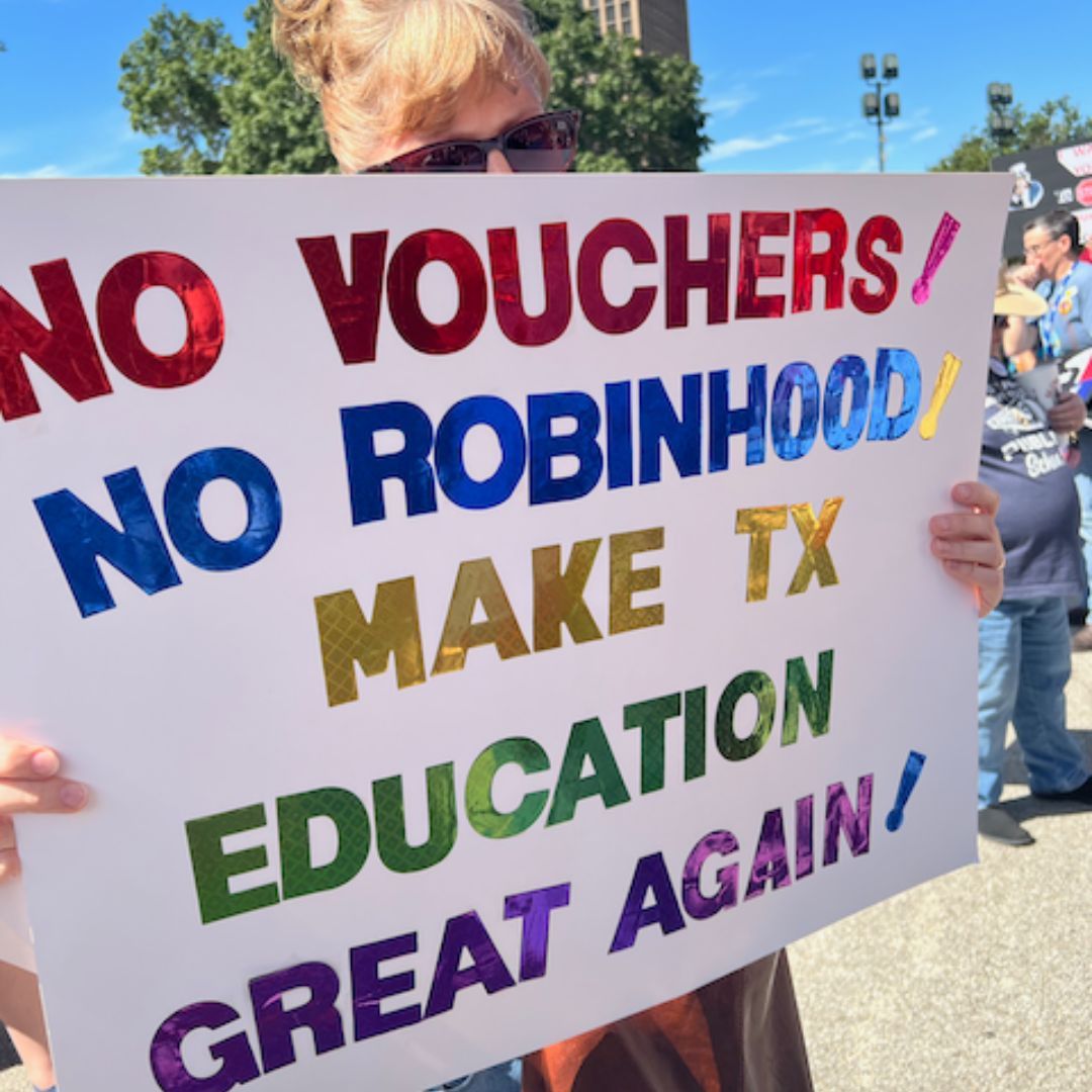 #SayNoToVouchers #BootVouchers #SupportPublicSchools #SavePublicSchools #FundOurSchools #RallyforEducation #TexasKids