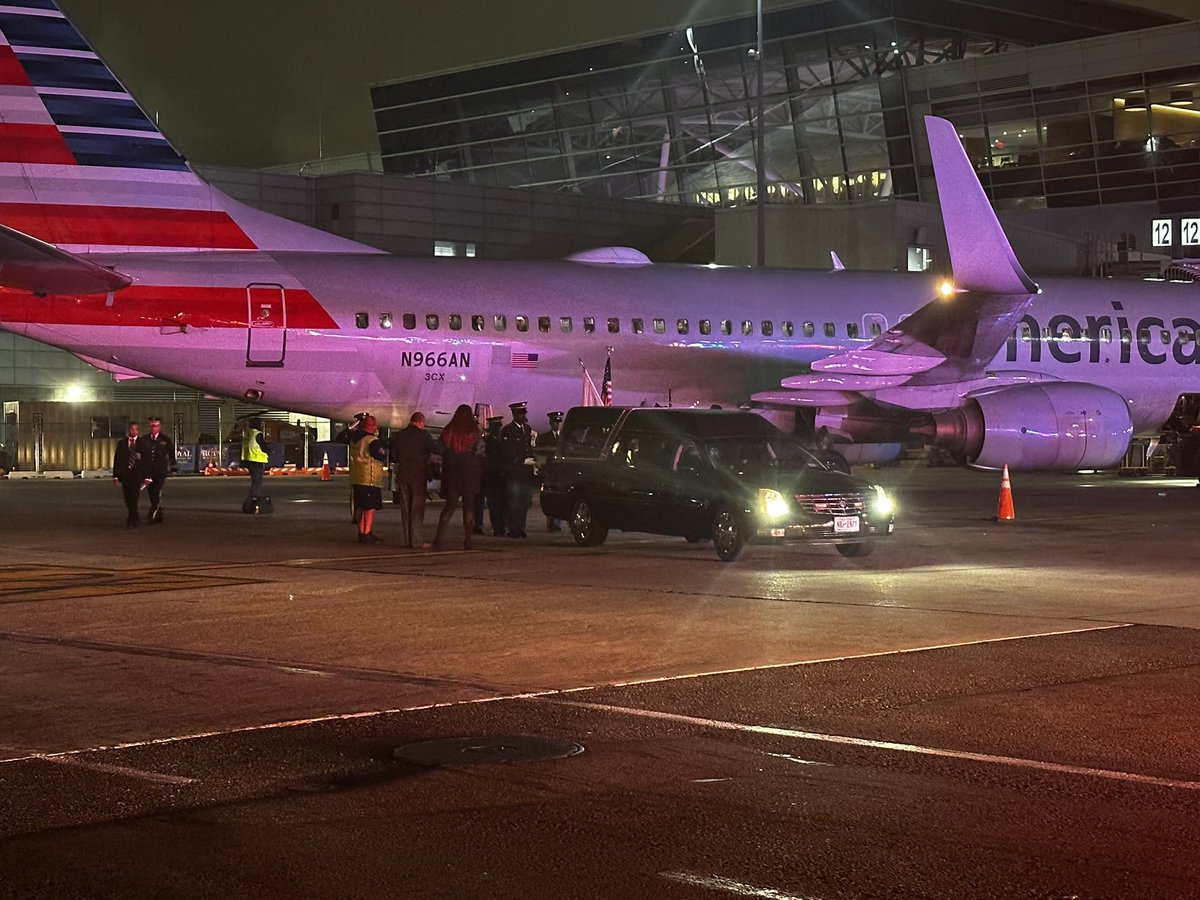 PatrolScpd's tweet photo. Last night our officers  assisted in the dignified transfer of remains of Army Sgt. Bernard J. Sweeney Jr. from JFK to Wading River. Sgt. Sweeney went MIA in 1944 during WWII. His remains were recently identified. Read about his amazing journey home. https://t.co/pyHW2JO7Vc